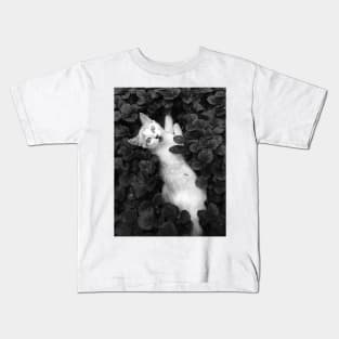 Cat Loves Catnip Kids T-Shirt